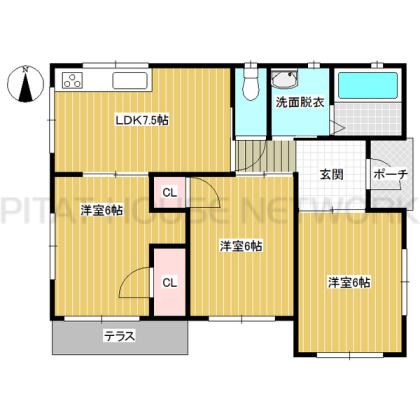  間取り図写真
