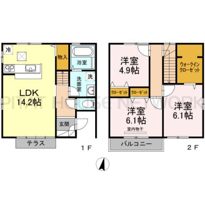  間取り図写真