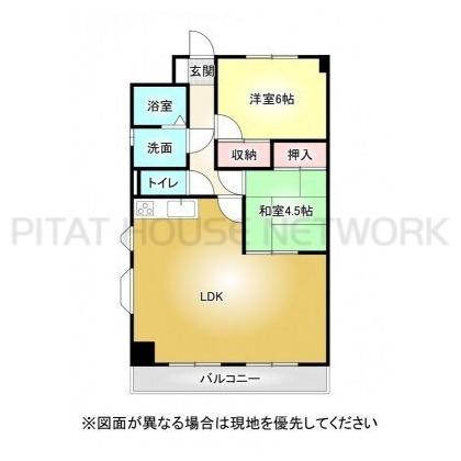  間取り図写真