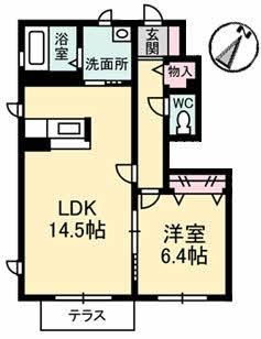  間取り図写真
