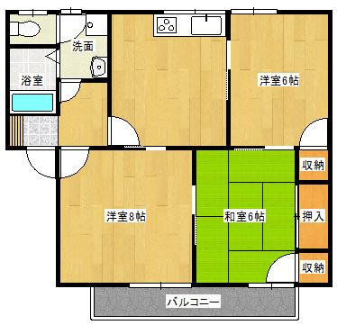 間取りと異なる場合は現状を優先します