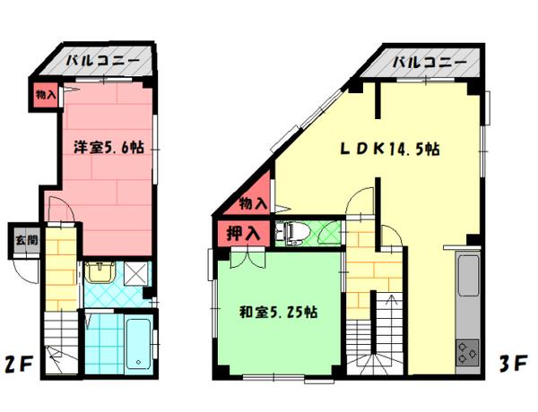  間取り図写真
