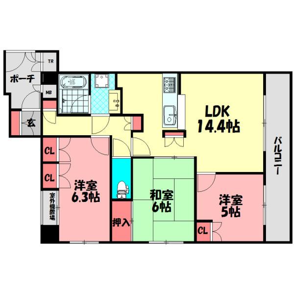  間取り図写真