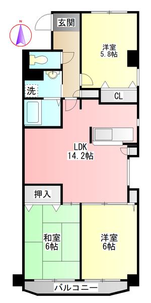  間取り図写真