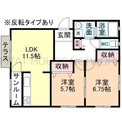  間取り図写真
