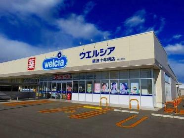 ウエルシア砺波十年明店：600m