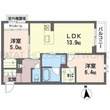  間取り図写真