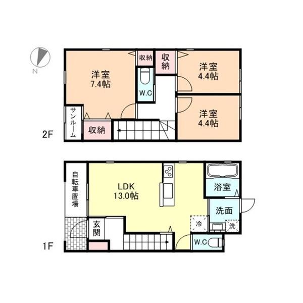  間取り図写真