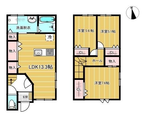  間取り図写真