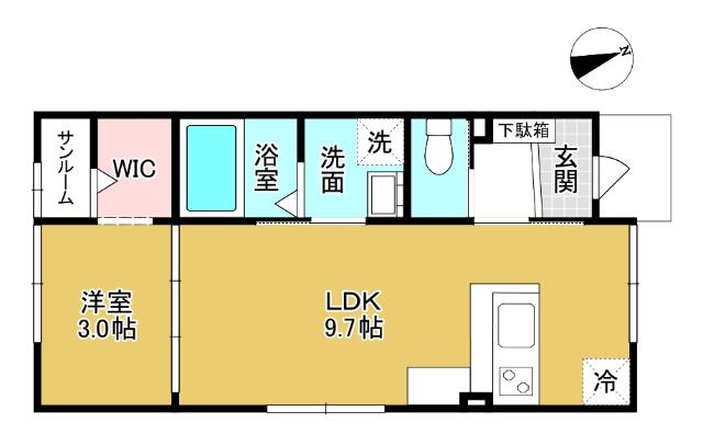  間取り図写真