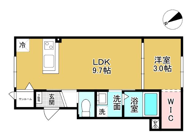  間取り図写真