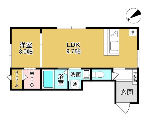  間取り図写真