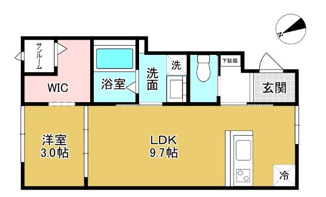  間取り図写真