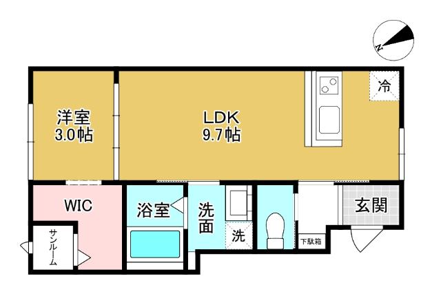  間取り図写真