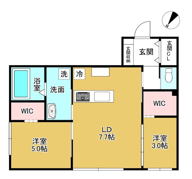  間取り図写真