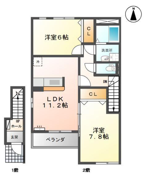  間取り図写真