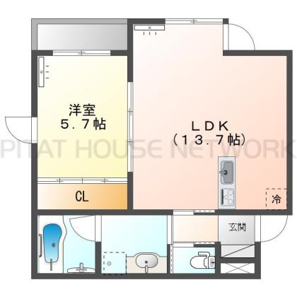  間取り図写真