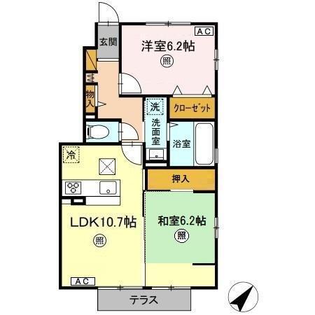  間取り図写真