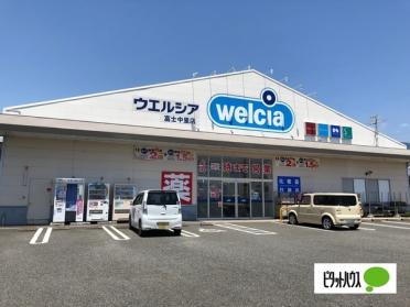 ウエルシア富士中里店：1348m