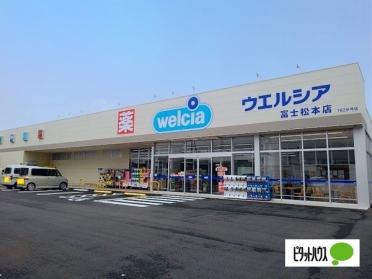 ウエルシア富士松本店：447m