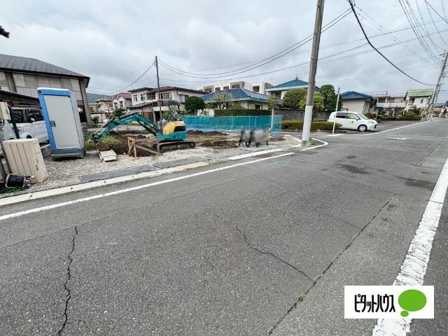 富士宮市淀川町新築建売A号棟 前面道路含む現地写真