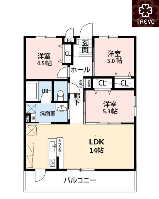  間取り図写真