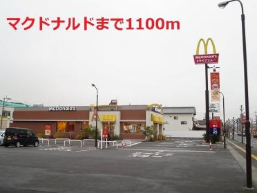 マクドナルド：1100m