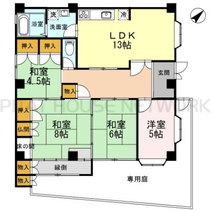  間取り図写真