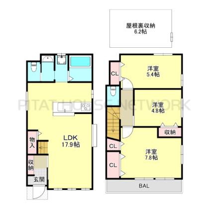  間取り図写真