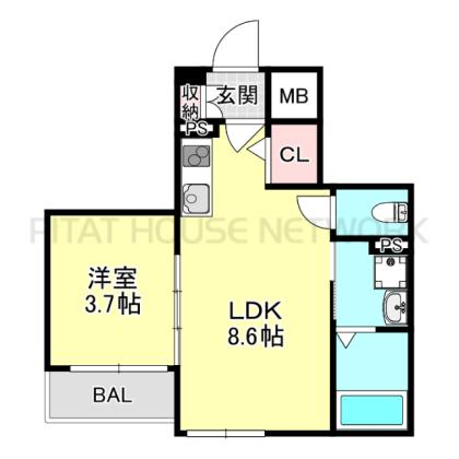  間取り図写真