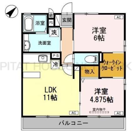  間取り図写真
