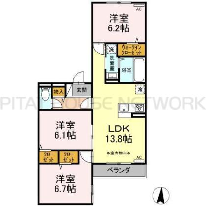  間取り図写真