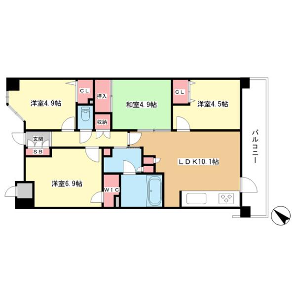 間取図(平面図)