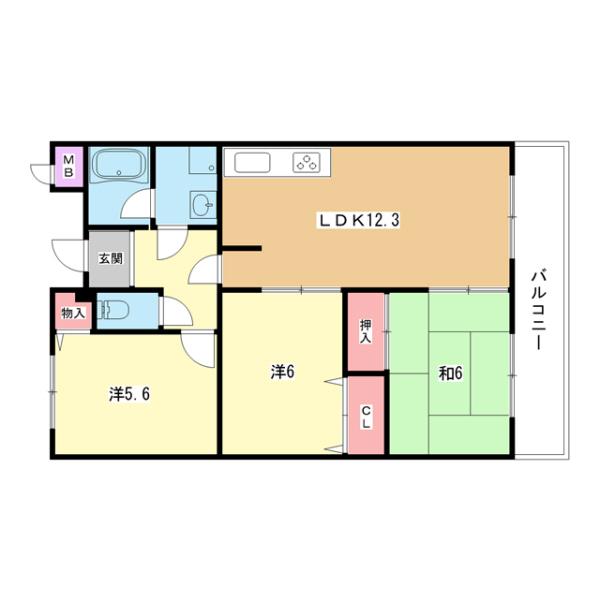 間取図(平面図)