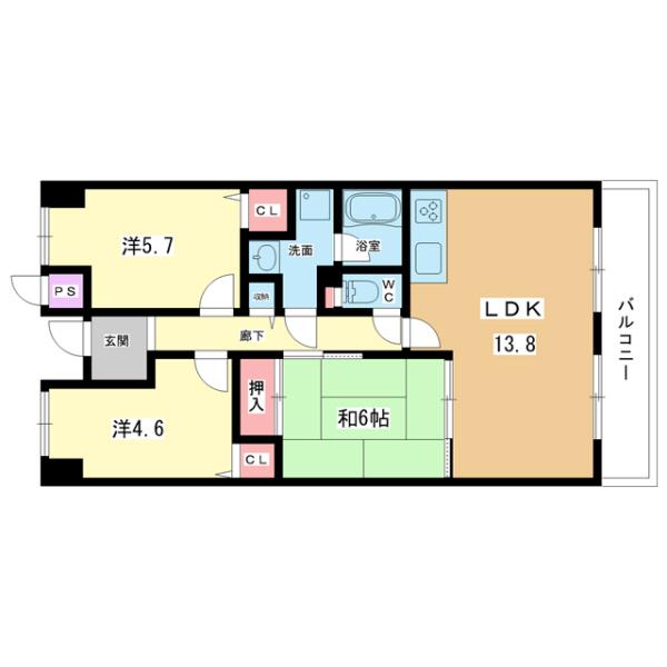 間取図(平面図)