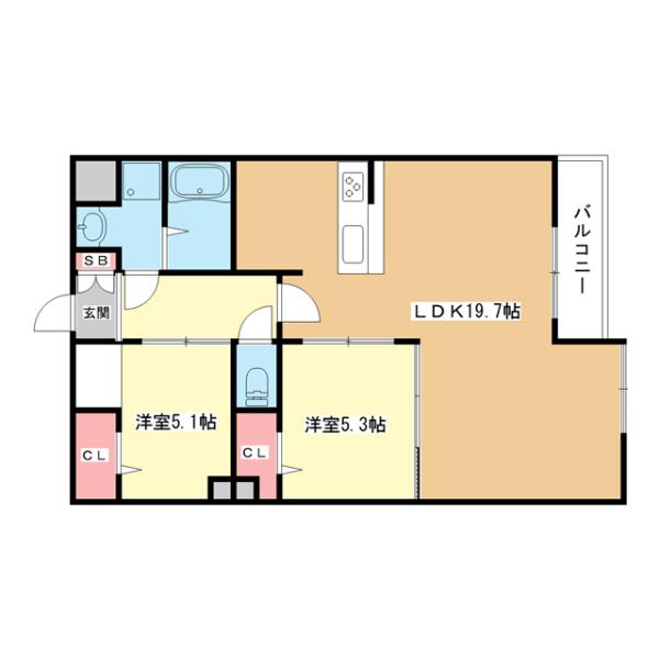 間取図(平面図)