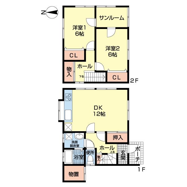  間取り図写真
