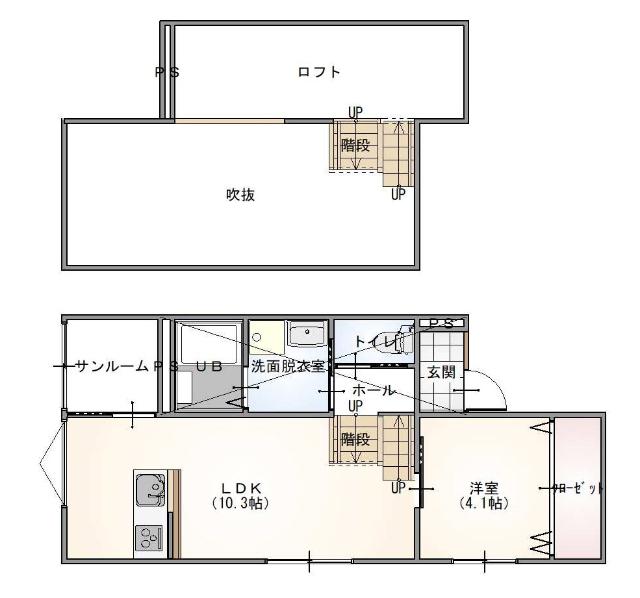  間取り図写真
