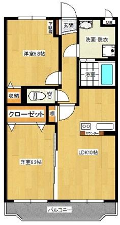  間取り図写真