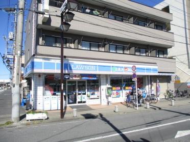 ローソン草加松原店：518m