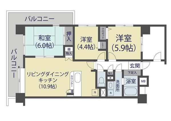  間取り図写真