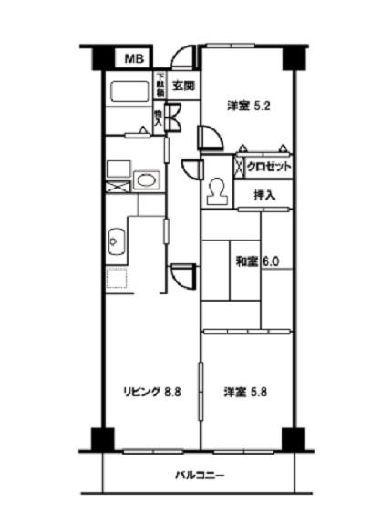  間取り図写真