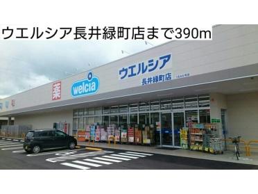 ウエルシア長井緑町店：390m