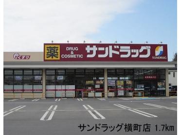 サンドラッグ横町店：1700m