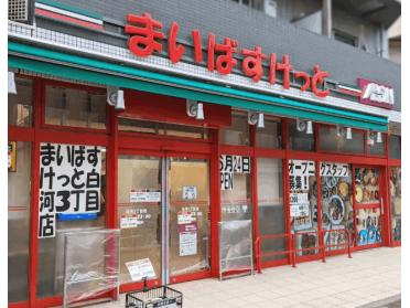 まいばすけっと白河3丁目店：282m