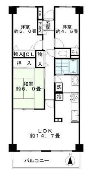  間取り図写真