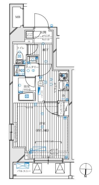  間取り図写真