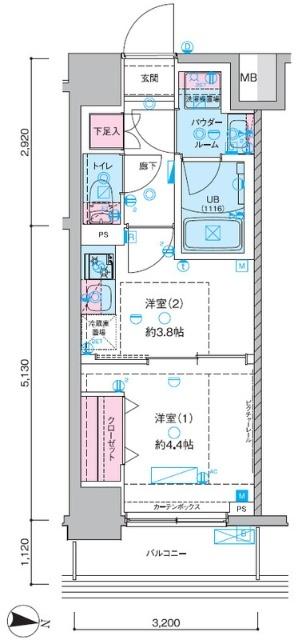  間取り図写真