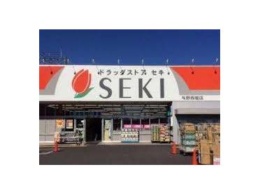 ドラッグストアセキ与野西堀店：741m