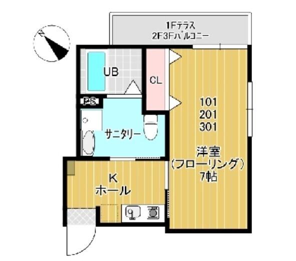  間取り図写真